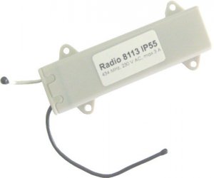Радиоуправление одноканальное Radio 8113 IP55 в короб рольставен